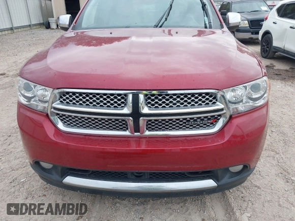 2013 Dodge Durango Citadel with VIN 1C4SDHET2DC598188, listed as a IAAI auction lot 41281134 with 87,455 mi miles and . Bid and sale history available at carsss.com. Image 12.
