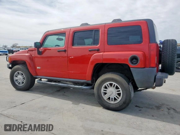 2008 Hummer H3 SUV with VIN 5GTEN13E488120152, listed as a Copart auction lot 47351475 with 216,331 mi miles and Clean Title. Bid and sale history available at carsss.com. Image 2.