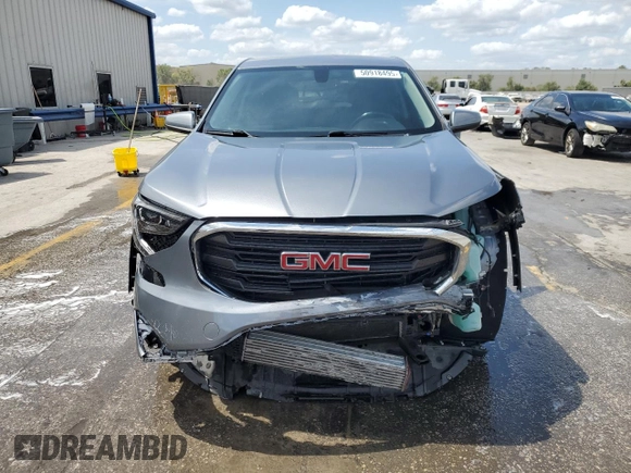 2018 GMC Terrain SLE with VIN 3GKALMEV5JL355116, listed as a Copart auction lot 50918495 with 98,080 mi miles and Salvage Title. Bid and sale history available at carsss.com. Image 5.