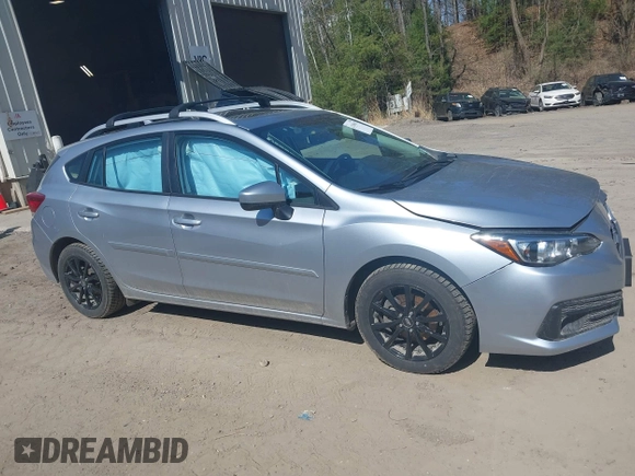 2022 Subaru Impreza Premium with VIN 4S3GTAD63N3724104, listed as a IAAI auction lot 42109651 with 22,534 mi miles and . Bid and sale history available at DreamBid. Image 13.