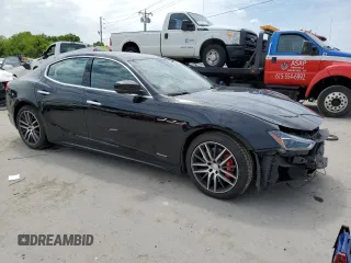 2018 Maserati Ghibli S Q4 GranLusso with VIN ZAM57YTL1J1304614, listed as a Copart auction lot 49873973 with 41,200 mi miles. Bid and sale history available at carsss.com. Image 4.