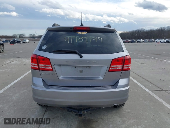 2018 Dodge Journey SE with VIN 3C4PDCABXJT295391, listed as a IAAI auction lot 41707149 with 134,221 mi miles. Bid and sale history available at carsss.com. Image 17.