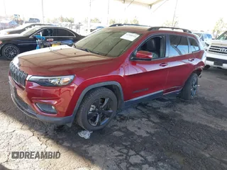 2021 Jeep Cherokee Altitude with VIN 1C4PJLLB0MD120227, listed as a IAAI auction lot 41350113 with 71,644 mi miles. Bid and sale history available at carsss.com. Image 18.