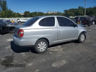 2000 Toyota ECHO with VIN JTDAT1230Y0081585, listed as a Copart auction lot 83421684 with Not Provided miles and Salvage Title. Bid and sale history available at DreamBid. Image 3.