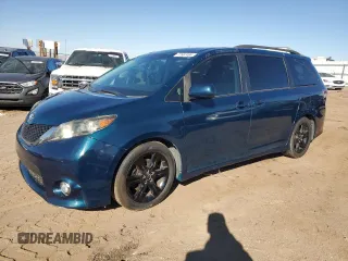 2011 Toyota Sienna SE with VIN 5TDXK3DC1BS088684, listed as a Copart auction lot 77667494 with 176,673 mi miles and Non Repairable. Bid and sale history available at carsss.com. Image 1.