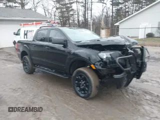 2019 Ford Ranger XL with VIN 1FTER4FH8KLB07105, listed as a IAAI auction lot 41559831 with 136,437 mi miles. Bid and sale history available at carsss.com. Image 1.