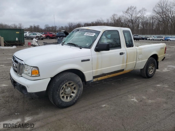 2011 Ford Ranger XLT with VIN 1FTLR4FE8BPA97083, listed as a Copart auction lot 48948045 with 192,219 mi miles and Salvage Title. Bid and sale history available at carsss.com. Image 1.