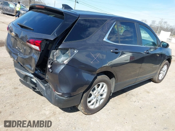2022 Chevrolet Equinox LT z VIN 3GNAXKEV6NS212912, wystawiony jako IAAI lot #41661467 z przebiegiem 31 242 mil mil oraz . Historia ofert i sprzedaży dostępna na DreamBid. Obrazek 4.