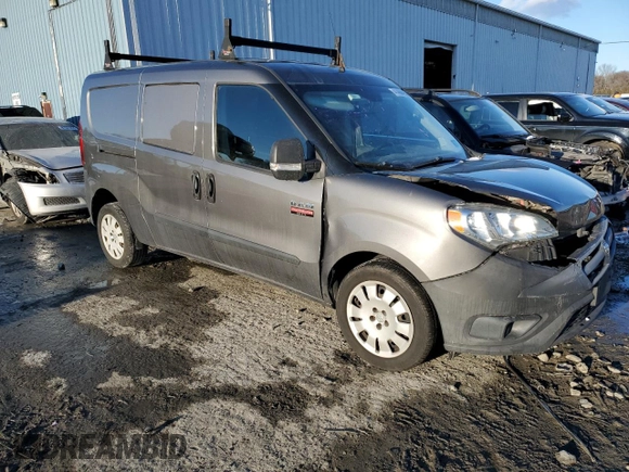 2015 Ram ProMaster City Cargo Tradesman with VIN ZFBERFAT5F6A80320, listed as a Copart auction lot 41469485 with 153,329 mi miles and Salvage Title. Bid and sale history available at carsss.com. Image 4.