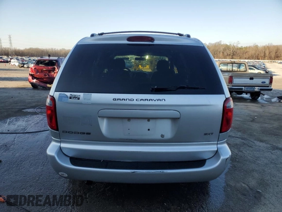 2007 Dodge Grand Caravan SXT with VIN 2D4GP44L97R146471, listed as a Copart auction lot 42560445 with 267,329 mi miles and Clean Title. Bid and sale history available at DreamBid. Image 6.