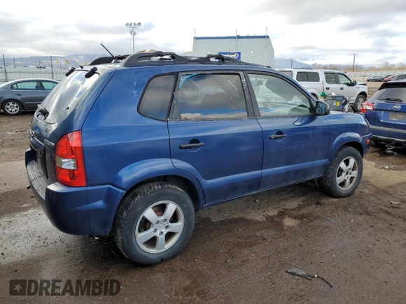 2006 Hyundai Tucson GL with VIN KM8JM72B56U304731, listed as a Copart auction lot 82592184 with Not Provided miles and Clean Title. Bid and sale history available at carsss.com. Image 3.