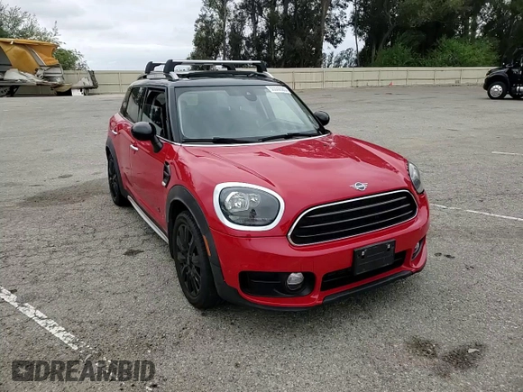 2019 MINI Countryman Cooper with VIN WMZYV5C56K3E82468, listed as a Copart auction lot 55530385 with 71,186 mi miles and Salvage title. Bid and sale history available at DreamBid. Image 13.