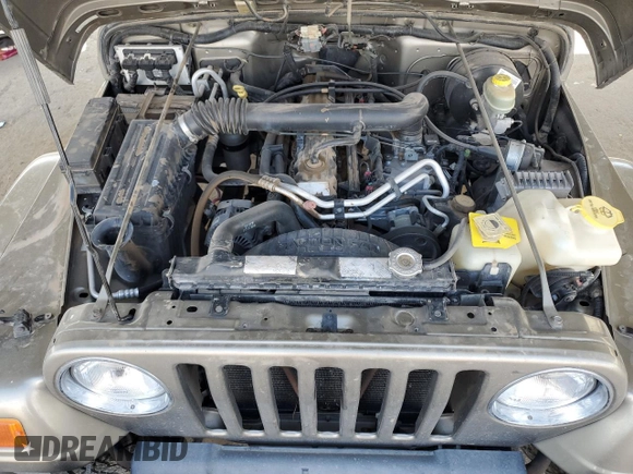 2003 Jeep Wrangler Sahara with VIN 1J4FA59S83P303347, listed as a Copart auction lot 51811755 with 145,640 mi miles and Clean title. Bid and sale history available at DreamBid. Image 12.