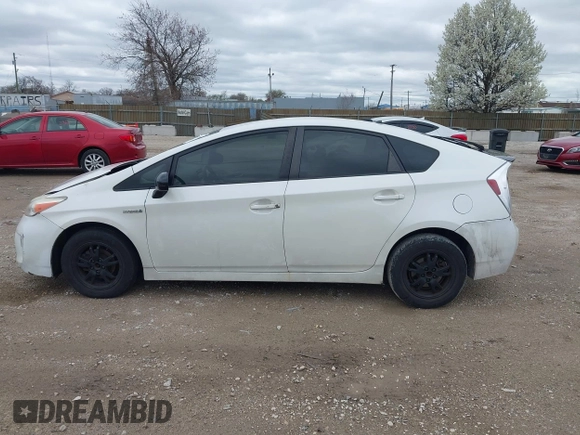 2012 Toyota Prius One with VIN JTDKN3DU4C5462870, listed as a IAAI auction lot 42091577 with 370,495 mi miles. Bid and sale history available at carsss.com. Image 15.
