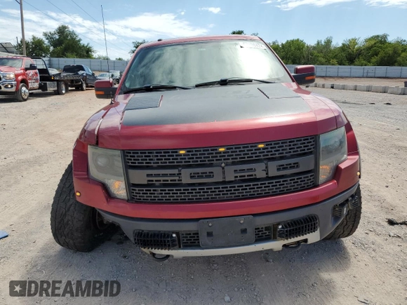 2014 Ford F-150 SVT Raptor with VIN 1FTFW1R60EFA69717, listed as a Copart auction lot 67408424 with 184,866 mi miles and Salvage Title. Bid and sale history available at carsss.com. Image 5.