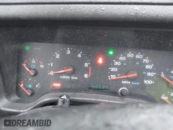 2001 Jeep Wrangler Sport with VIN 1J4FA49S41P355646, listed as a IAAI auction lot 41937746 with 160,634 mi miles. Bid and sale history available at carsss.com. Image 7.