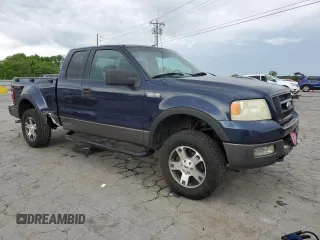 2005 Ford F-150 XLT with VIN 1FTPX04535KD33126, listed as a Copart auction lot 54251155 with 206,414 mi miles and Clean title. Bid and sale history available at DreamBid. Image 4.