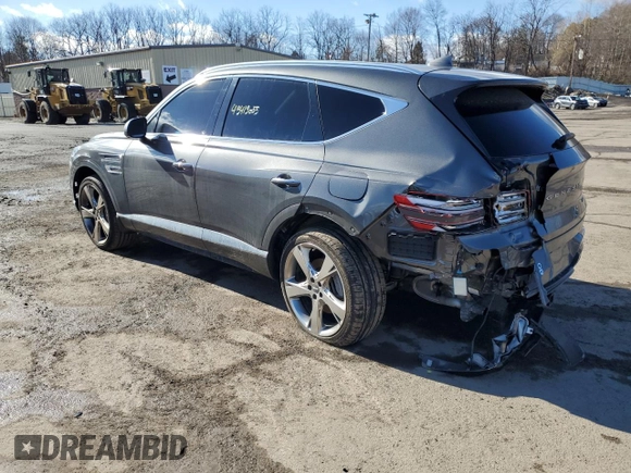 2023 Genesis GV80 z VIN KMUHBDSB5PU120430, wystawiony jako Copart lot #43413055 z przebiegiem 16 949 mil mil oraz Szkoda całkowita • Salvage title. Historia ofert i sprzedaży dostępna na DreamBid. Obrazek 2.