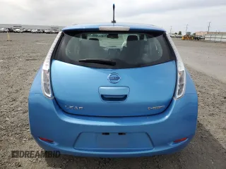 2013 Nissan LEAF SV with VIN 1N4AZ0CP0DC418510, listed as a Copart auction lot 56605165 with 101,509 mi miles and Salvage title. Bid and sale history available at DreamBid. Image 6.