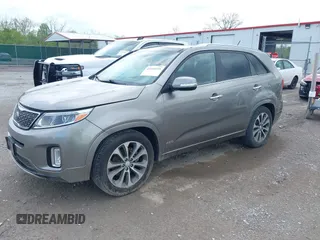 2014 Kia Sorento SX with VIN 5XYKWDA72EG518235, listed as a IAAI auction lot 42165235 with 131,603 mi miles. Bid and sale history available at carsss.com. Image 18.