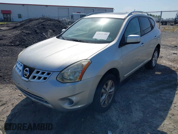 2013 Nissan Rogue S with VIN JN8AS5MV1DW645281, listed as a IAAI auction lot 42035789 with 124,423 mi miles and . Bid and sale history available at DreamBid. Image 2.