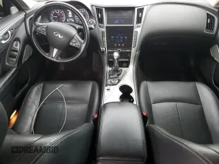 2017 Infiniti Q50 Premium with VIN JN1EV7AR5HM841445, listed as a Copart auction lot 62714425 with 134,161 mi miles and Salvage title. Bid and sale history available at DreamBid. Image 8.