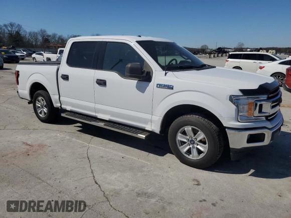 2018 Ford F-150 XL with VIN 1FTEW1CB0JKE47263, listed as a Copart auction lot 51255905 with 209,218 mi miles and Salvage Title. Bid and sale history available at carsss.com. Image 4.