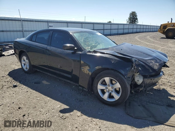 2012 Dodge Charger SE with VIN 2C3CDXBG2CH131584, listed as a Copart auction lot 55749535 with 113,559 mi miles and Salvage Title. Bid and sale history available at DreamBid. Image 4.