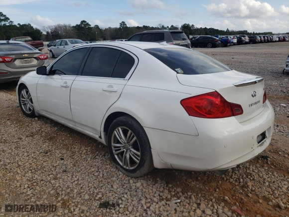 2013 Infiniti G37 Sedan Journey with VIN JN1CV6AP3DM716020, listed as a Copart auction lot 44708385 with 101,169 mi miles and Salvage Title. Bid and sale history available at carsss.com. Image 2.