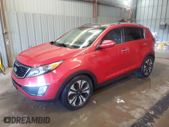 2011 Kia Sportage SX with VIN KNDPCCA65B7123281, listed as a Copart auction lot 63492515 with 119,138 mi miles and Clean title. Bid and sale history available at DreamBid. Image 1.