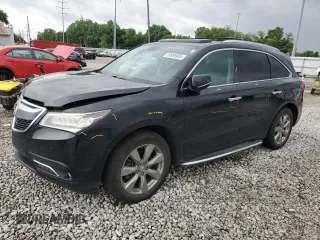 2014 Acura MDX Advance with VIN 5FRYD4H81EB017079, listed as a Copart auction lot 59939905 with 189,441 mi miles and Salvage title. Bid and sale history available at DreamBid. Image 1.