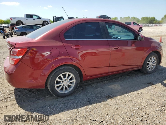 2017 Chevrolet Sonic LT z VIN 1G1JD5SH1H4127331, wystawiony jako Copart lot #52709905 z przebiegiem 73 810 mil mil oraz Szkoda całkowita • Salvage title. Historia ofert i sprzedaży dostępna na DreamBid. Obrazek 3.