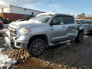 2015 Toyota Tundra 4WD Truck SR5 with VIN 5TFDY5F17FX435198, listed as a Copart auction lot 43812415 with 151,320 mi miles and Salvage Title. Bid and sale history available at carsss.com. Image 1.