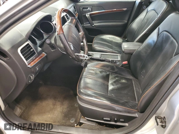 2012 Lincoln MKZ with VIN 3LNHL2JC5CR807631, listed as a Copart auction lot 54198985 with 181,506 mi miles and Clean Title. Bid and sale history available at carsss.com. Image 7.
