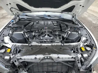2023 BMW M8 Competition with VIN WBSGV0C07PCL96215, listed as a Copart auction lot 48002435 with 0 mi miles and Salvage Title. Bid and sale history available at carsss.com. Image 11.