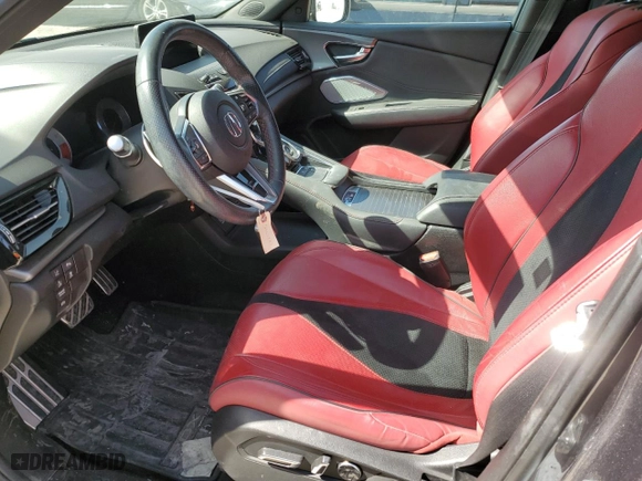 2021 Acura RDX w/A-Spec Package with VIN 5J8TC2H65ML020789, listed as a Copart auction lot 47983955 with 73,582 mi miles and Salvage Title. Bid and sale history available at carsss.com. Image 7.