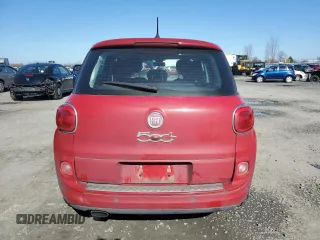 2014 FIAT 500L Easy with VIN ZFBCFABHXEZ025725, listed as a Copart auction lot 46731575 with 162,194 mi miles and Salvage Title. Bid and sale history available at DreamBid. Image 6.