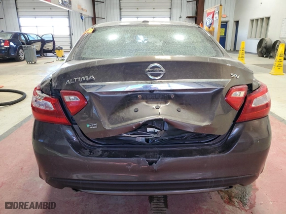 2017 Nissan Altima 2.5 SV with VIN 1N4AL3AP5HC186806, listed as a Copart auction lot 49603475 with 0 mi miles and Non Repairable. Bid and sale history available at carsss.com. Image 6.