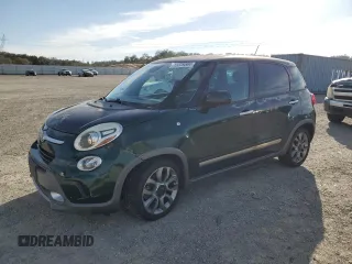 2014 FIAT 500L Trekking with VIN ZFBCFADH7EZ029440, listed as a Copart auction lot 73229504 with 55,402 mi miles and Salvage Title. Bid and sale history available at carsss.com. Image 1.