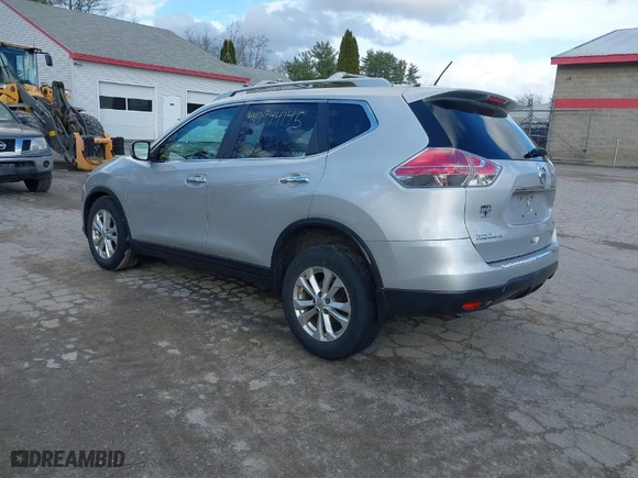 2015 Nissan Rogue SL with VIN 5N1AT2MV2FC920082, listed as a IAAI auction lot 40944145 with 156306 miles. Bid and sale history available at carsss.com. Image 3.