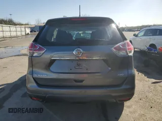 2016 Nissan Rogue SV with VIN KNMAT2MV1GP621391, listed as a Copart auction lot 52091055 with 99,970 mi miles and Salvage Title. Bid and sale history available at DreamBid. Image 6.