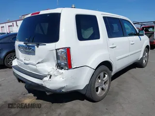 2013 Honda Pilot EX-L with VIN 5FNYF3H59DB023268, listed as a IAAI auction lot 41820375 with 157,097 mi miles. Bid and sale history available at carsss.com. Image 4.