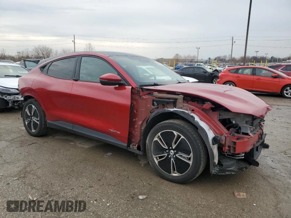 2021 Ford Mustang Mach-E Select with VIN 3FMTK1SS1MMA36483, listed as a Copart auction lot 44594675 with 43,297 mi miles and Salvage Title. Bid and sale history available at DreamBid. Image 4.