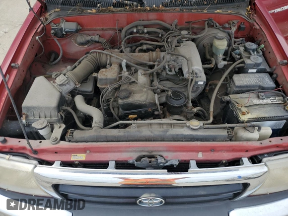 2000 Toyota Tacoma PreRunner with VIN 4TASM92N6YZ598060, listed as a Copart auction lot 55095835 with 151,422 mi miles and Clean title. Bid and sale history available at DreamBid. Image 11.