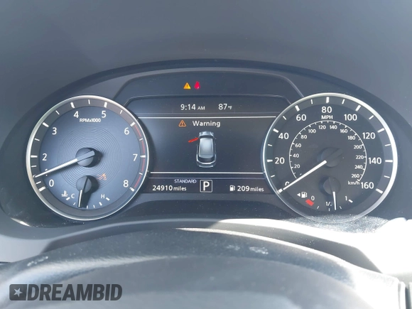 2020 Infiniti QX50 Luxe z VIN 3PCAJ5M38LF102168, wystawiony jako IAAI lot #42303489 z przebiegiem 24 910 mil mil oraz . Historia ofert i sprzedaży dostępna na DreamBid. Obrazek 7.