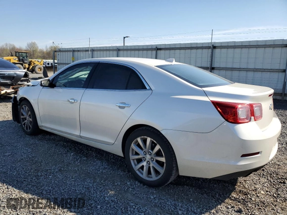2014 Chevrolet Malibu LTZ with VIN 1G11H5SL9EF196745, listed as a Copart auction lot 53662285 with Not Provided miles and Salvage Title. Bid and sale history available at DreamBid. Image 2.