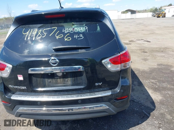 2016 Nissan Pathfinder SV with VIN 5N1AR2MNXGC637364, listed as a IAAI auction lot 41985766 with 149,501 mi miles. Bid and sale history available at carsss.com. Image 16.