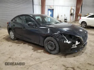 2015 Mazda 3 i SV with VIN JM1BM1T74F1241557, listed as a Copart auction lot 85691754 with 135,040 mi miles and Clean Title. Bid and sale history available at carsss.com. Image 4.