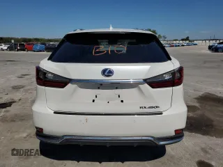 2020 Lexus RX with VIN 2T2HGMDA2LC050011, listed as a Copart auction lot 50695395 with 75,567 mi miles and Salvage Title. Bid and sale history available at carsss.com. Image 6.