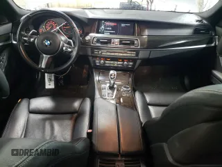 2014 BMW 5 Series 535i with VIN WBA5B1C52ED476681, listed as a Copart auction lot 47483375 with 136,611 mi miles and Salvage Title. Bid and sale history available at carsss.com. Image 8.
